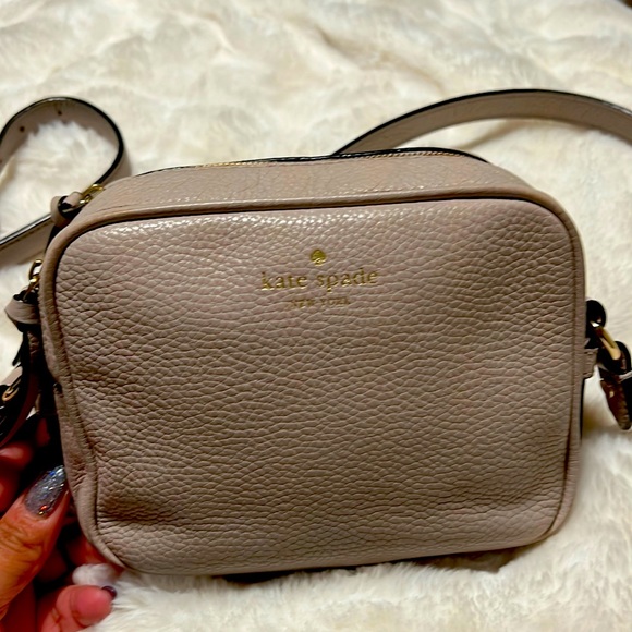 kate spade Handbags - KATE SPADE Crossbody - Grey Leather